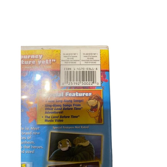 Land before time invasion of the tinysauruses DVD cartoon Movie - Picture 3 of 5